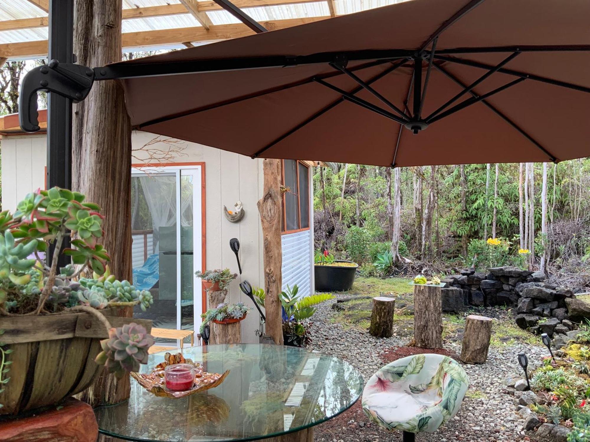 Exotic Garden Cottage At Amazing Volcano Fissure Mountain View Exterior foto