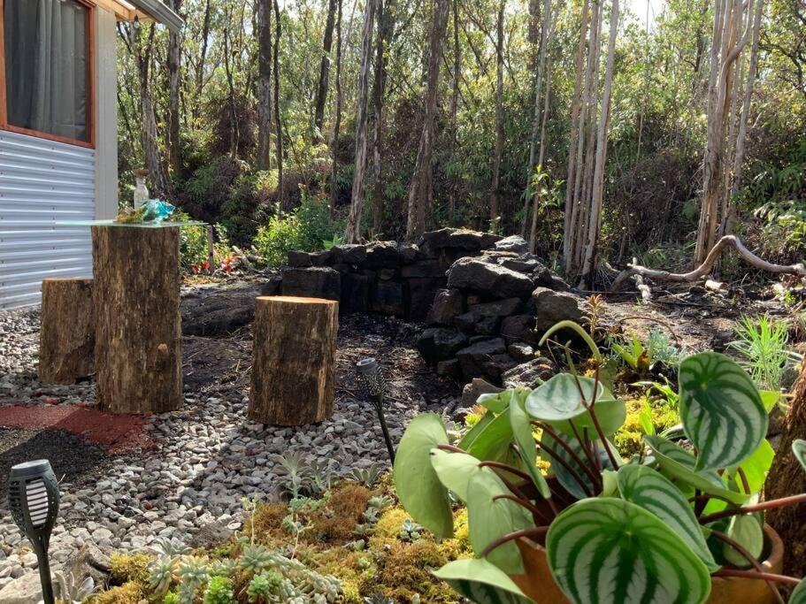 Exotic Garden Cottage At Amazing Volcano Fissure Mountain View Exterior foto